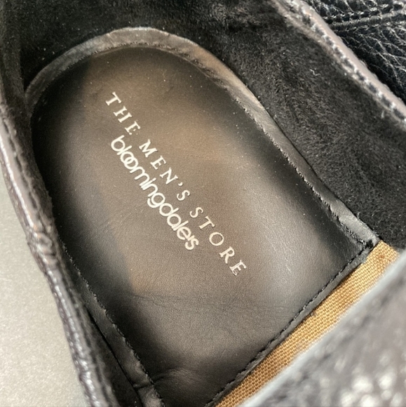 The Men's Store at Bloomingdale's Men's Flat Last Push Down Apron Toe Loafers - Picture 5 of 8